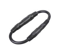 Beimus 1 juego de adaptador de doble interfaz DC5521 a DC8020 de 14 AWG para transferencia de energía solar, dispositivos de coche, suministro de corriente estable
