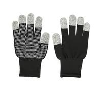 Beimus 1 par de guantes extendidos para pantallas táctiles de muñeca con palma de agarre para hombres y mujeres, protección contra el frío, guantes de fitness