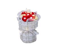 Beimus 3. Ramo de imitación hecho a mano con textura suave para interiores y flores, ramo de imitación de hilo