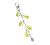 Beimus Abalorio único para bolsa de pistachos y llavero de moda para personas de moda que buscan un toque extraño llavero de pistachos