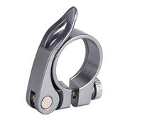 Beimus Abrazadera de tija de sillín de bicicleta de liberación rápida, abrazaderas de asiento de aleación de aluminio, clip de tubo de 34,9 mm, abrazadera de tubo de carretera