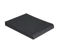 Beimus Base de esponja de absorción de vibraciones superior para Loudpeaker para mejorar la precisión del sonido y la estabilidad, cojín de supresión de ruido negro