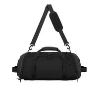 Beimus Bolsa de deporte para gimnasio, seco, húmedo, separada, impermeable, grande, bolsa de deporte con compartimento, Color negro., Length Width Height 25*22*50cm