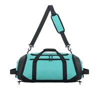 Beimus Bolsa de deporte para gimnasio, seco, húmedo, separada, impermeable, grande, bolsa de deporte con compartimento, Green, Length Width Height 25*22*50cm