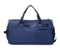 Beimus Bolsa de equipaje para mujer, elegante bolsa con compartimentos húmedos y secos, versátil bolsa de equipaje deportiva para viajes cortos y gimnasio, Azul oscuro.