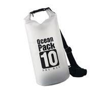 Beimus Bolsa seca transparente con diseño flotante, correa ajustable para el hombro, bolsas de almacenamiento para mochileros, rafting, protección resistente al agua para lo esencial, 10 litros