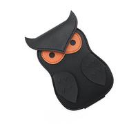 Beimus Bolsas de almacenamiento para púas de guitarra, bolsa de púas, soporte para púas de guitarra, de piel sintética, organizador de púas de guitarra, Black, 17*11cm