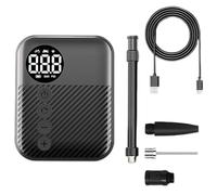 Beimus Compresor de aire ligero para neumáticos de mano, recargable, para coche, motocicleta, scooter, neumáticos, portátil, recargable, compresor de aire para coche