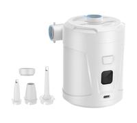 Beimus Compresores de aire compactos recargables para colchón inflable, piscina, juguete, viajes, sobrecalienta, protección ligera, ergonómica, portátil, compresores de aire