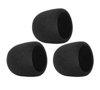 Beimus Cubierta de espuma de alta calidad bloqueadores de ruido para micrófonos que garantizan una voz suave todos los días de larga duración para recoger el parabrisas