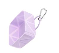 Beimus Cuenco plegable para mascotas, portátil, a prueba de fugas, para perros, gatos, viajes, senderismo, con clip de bloqueo, cuenco plegable para cachorros