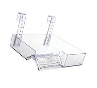 Beimus Espaciosa plataforma de agua antideslizante para animales con cáscara, plato de alimentación para especies de agua y tierra, cuenco de alimentación de tortugas grandes