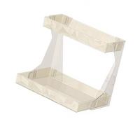 Beimus Estante de almacenamiento multiusos para cosméticos, suministros de oficina, artículos de cocina, organizadores portátiles resistentes con diseño modularizado, estante de baño inoxidable