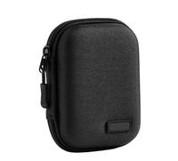 Beimus Estuche organizador de cámaras de tela Oxford impermeable para cámaras, accesorios y viajes, Oxford negro, 12*9*4cm