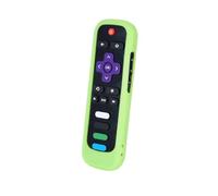 Beimus Funda de silicona para control remoto, estructura amortiguadora, textura ergonómica, mejora la resistencia, lavable, protector remoto de silicona