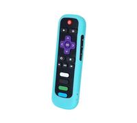 Beimus Funda de silicona para control remoto, estructura amortiguadora, textura ergonómica, mejora la resistencia, lavable, protector remoto de silicona