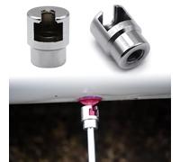 Beimus Herramienta de extracción de abolladuras de aluminio ligero con mango ergonómico adecuada para una fácil reparación de vehículos, restauración de carrocería de coche, extractor de hendiduras de