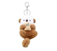 Beimus Llavero con temática de animales, llavero de dibujos animados, colgante para bolsa de gran amigo, familia y colegas, e