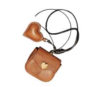 Beimus Llavero divertido para monedas que ofrece funcionalidad y estilos, llavero de fiesta para adultos jóvenes, Brown, 6*7cm