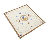 Beimus Mantel de tarots con patrón de ojos y tarjetas de adivinaciones, tapiz de astrología, brujería, decoración de tela, patrón de ojos, tarots, mantel espiritual