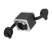 Beimus Mezcla de aluminio RJ45 clip de montaje en panel de bloqueo para cable Ethernet CAT5/5e/6