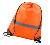 Beimus Mochila de gimnasio con cordón reflectante de poliéster, impermeable, para deportes, accesorios de fitness al aire libre, mochila de gimnasio con cordón reflectante