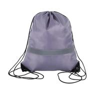 Beimus Mochila de gimnasio con cordón reflectante de poliéster, impermeable, para deportes, accesorios de fitness al aire libre, mochila de gimnasio con cordón reflectante