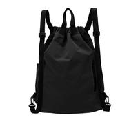 Beimus Mochila deportiva con cierre de cordón para gimnasio, senderismo, compartimento principal grande, resistente al agua, correa de hombro ergonómica, diseño fácil de llevar, práctica mochila de