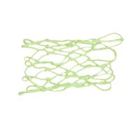 Beimus Red de canasta de baloncesto brillante, 12 anillos, tamaño estándar, red de baloncesto brillante, alimentada por el sol, accesorio deportivo de nailon