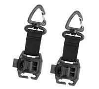 Beimus Soporte portátil para caña de pescar con mosca, soportes portátiles, abrazaderas ligeras, señuelos al aire libre, clip de almacenamiento para señuelos al aire libre, clip de almacenamiento