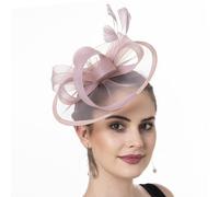 Beimus Tocado multiusos con diademas y clip para el pelo para mujer, adorno de pelo con plumas para conciertos, celebraciones, carreras de caballos