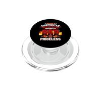 Being A Firefighter Is An Honor Being A Dad Firefighters PopSockets PopGrip para MagSafe