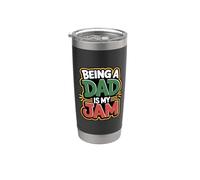 Being A Mom Is My Jam Vaso térmico de acero inoxidable de doble pared