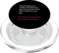 Being Alive is a Special Occasion Daily Gratitude Quote Fun PopSockets PopGrip para MagSafe