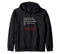 Being Alive is a Special Occasion Daily Gratitude Quote Fun Sudadera con Capucha