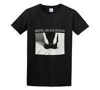 Being As An Ocean Kneel Science Fiction Popularity Harajuku Distressed Hip Hop T-Shirt Black S