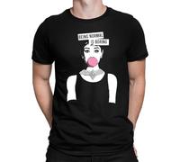 Being Normal is Boring | Audrey Hepburn - Camiseta para hombre, Negro , M