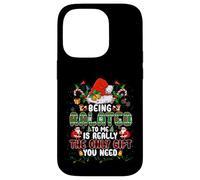 Being Related To Me Christmas Family Ugly Sweater Pajamas Carcasa para iPhone 14 Pro