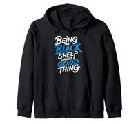 Being The Black Sheep Can Be A Good Thing Orgullo único |- Sudadera con Capucha
