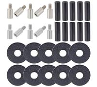 beinkmake 10 piezas de extensión de barra de control para juego de arcade para bricolaje Sanwa Joystick Jamma Extension Zippyy Joystick Retro Arcade