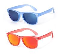 Beipegin Gafas de Sol Niño Niña Polarizadas UV400 Protección Rayos Ciclismo Deportivas Gafas de Sol Infantiles Bebés - De 3 a 10 Años