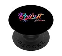 Beirut Lebanon | Vacation Travel PopSockets PopGrip Adhesivo