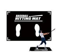 Béisbol Batting Mat, Béisbol Hitting Trainer, Practice Turf Mat, Béisbol Training Supplies, Batters Box Turf Mat, Outdoor Béisbol Mate, Equipo de entrenamiento de béisbol, Mat para atletas