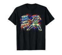 Béisbol Catcher Graffiti Style Boys Thou Shall Not Steal Camiseta