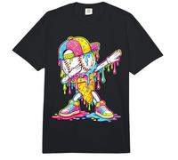 Béisbol Dabbing Drip Ice Cream Apparel Youth Boys Kid Comfort Colors Adult Heavyweight T-Shirt