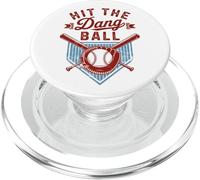 Béisbol Divertido golpea la Bola Dang PopSockets PopGrip para MagSafe