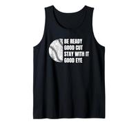 Béisbol Divertido Padre Diciendo Buen Corte Be Ready Lt. Camiseta sin Mangas