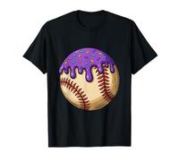 Béisbol Helado Goteo Béisbol Goteo Deportes Niñas Niños Camiseta