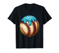 Béisbol Helado Goteo Béisbol Goteo Deportes Niñas Niños Camiseta