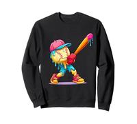 Béisbol Ice Cream Drip Deportes Jugadores y Aficionados Niños Niñas Sudadera